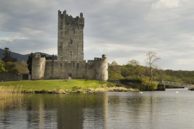 Ross Castle Ireland in Killarney, County Kerry clipart